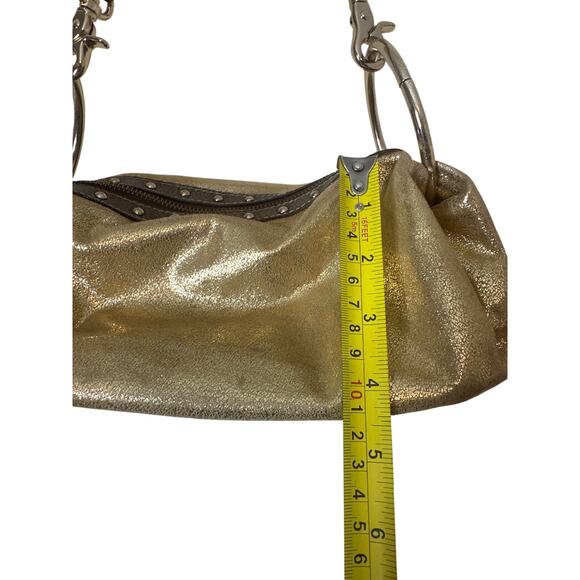 Kathy Van Zeeland gold-colored hobo bag 
c2 - Picture 3 of 6